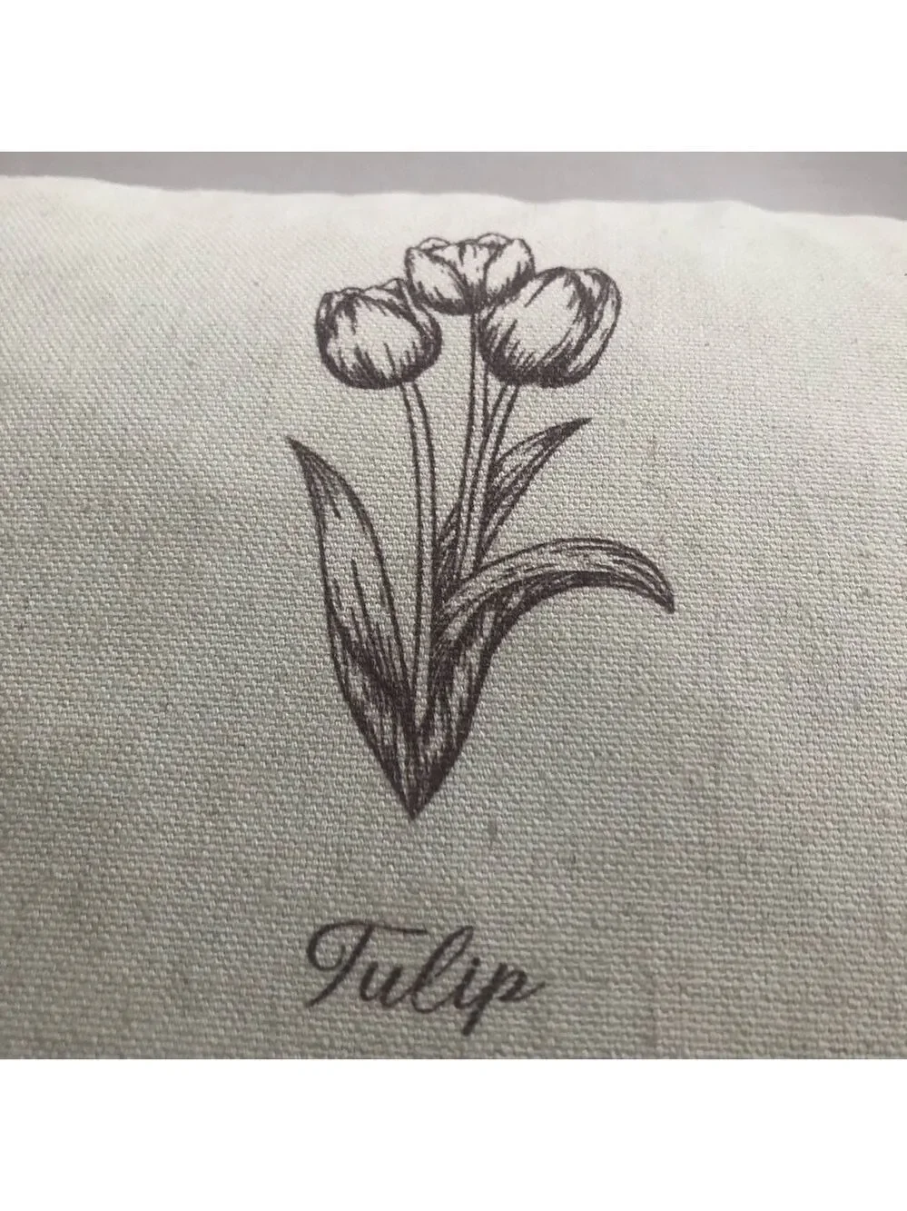 Grandinroad throw pillow. Botanical prints. Polyester linen blend 16”x 16”